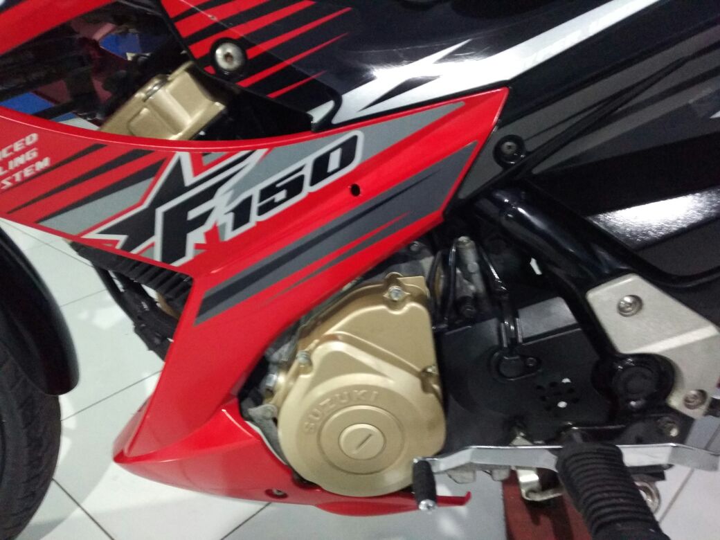  motor  bekas  SUZUKI SATRIA F 150 SCD2 2014 merah kediri  